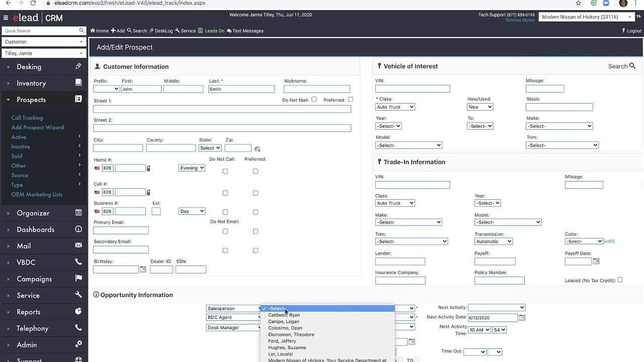 eLead CRM