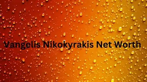 What Is Vangelis Net Worth? A Complete Breakdown